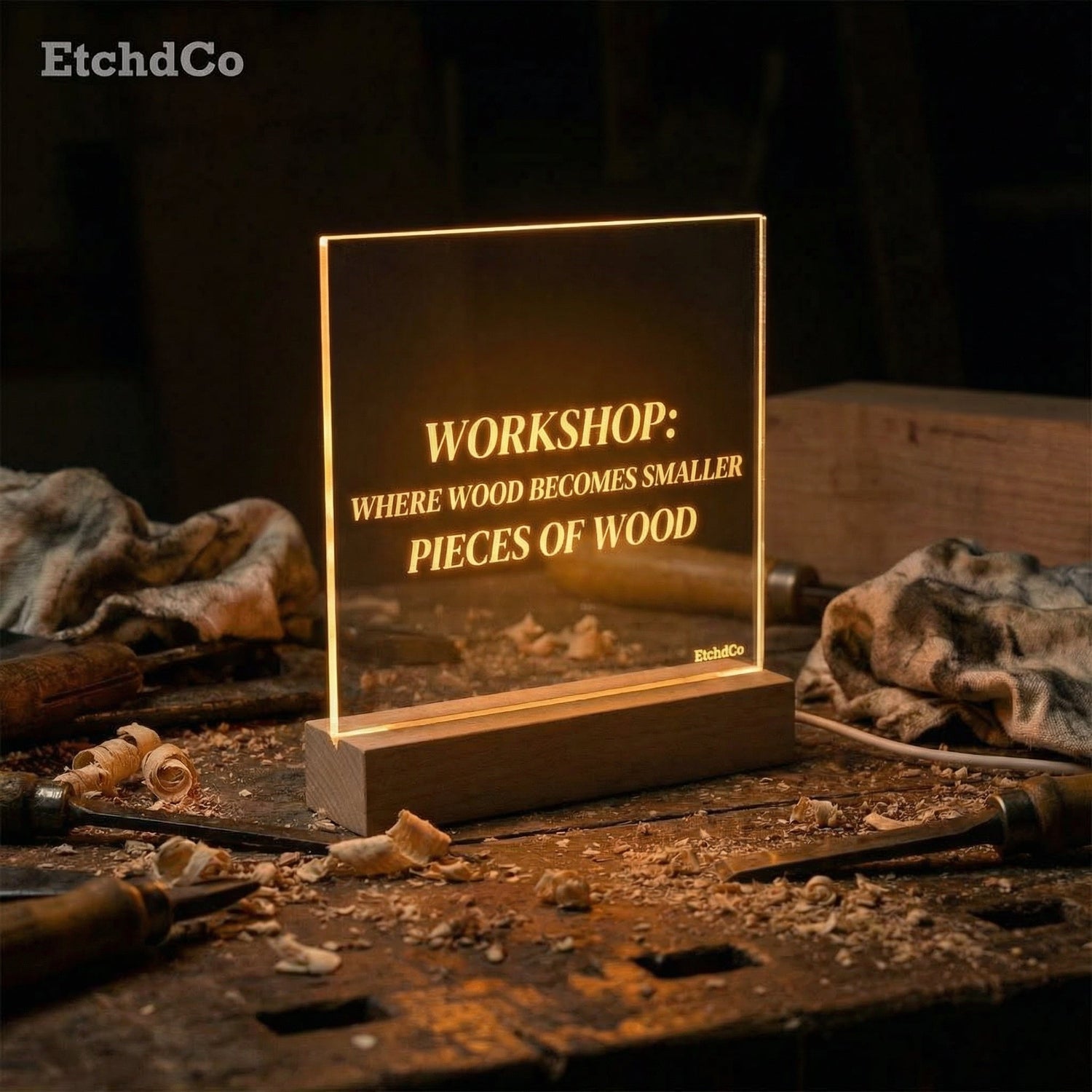 LED Acrylic Signs - Custom illuminated Signs